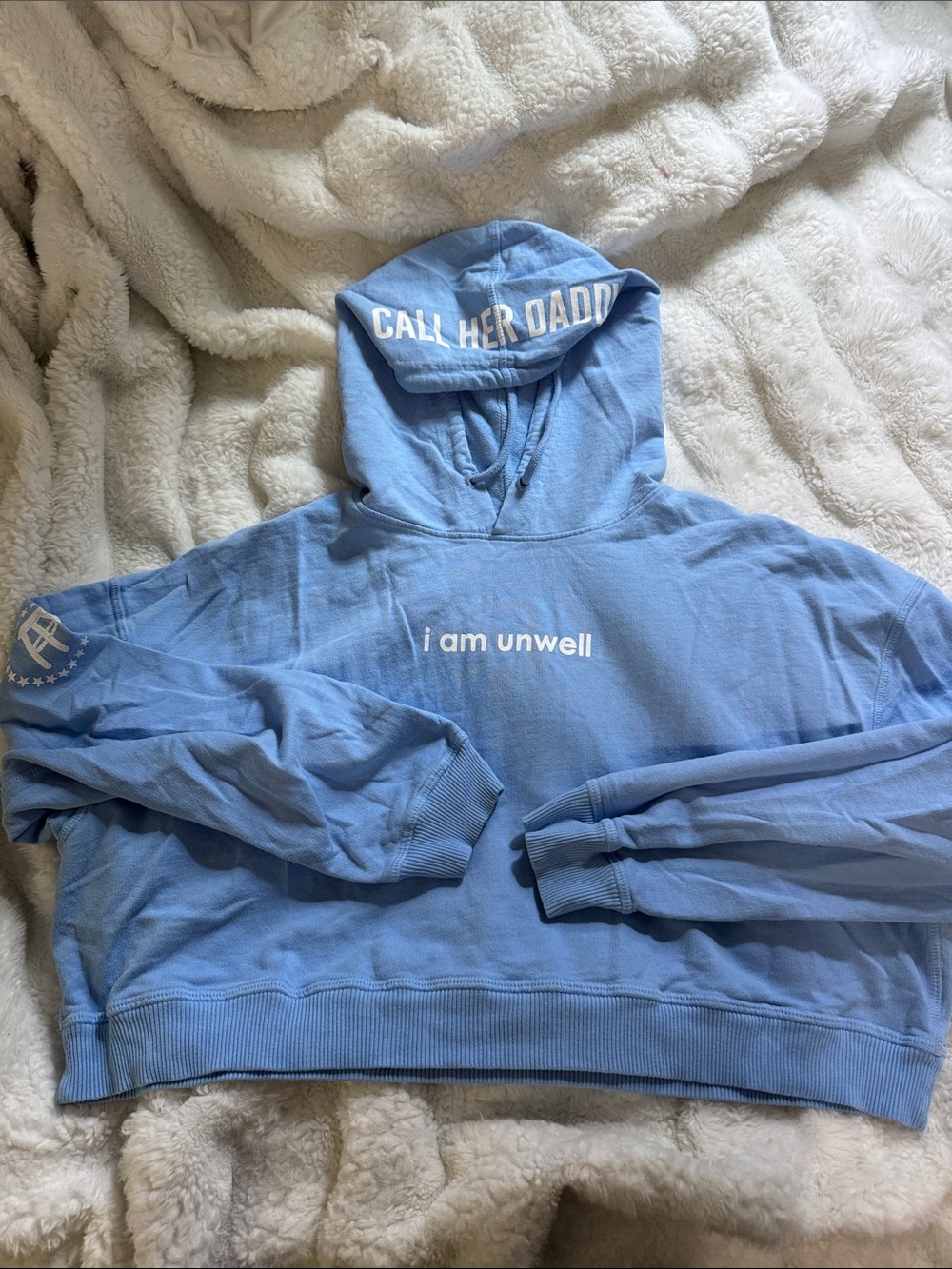 Barstool Sports i am unwell Cropped Hoodie